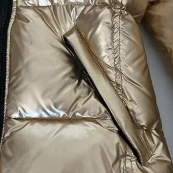 SAM. Freestyle Down Puffer Jacket in Gold - Women's M, NWT - Picture 4 of 13